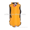 2015 Inflatable PVC swimming float dry bag open water swim buoy